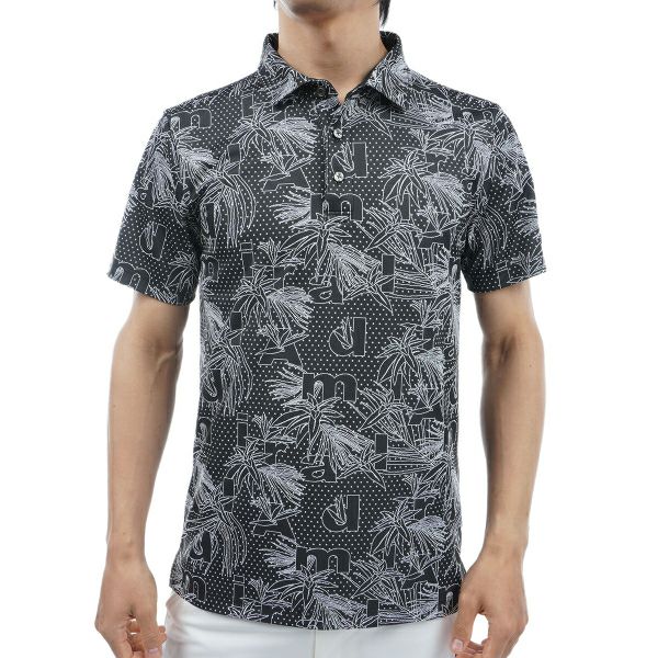 40％OFF】[アドミラル ゴルフ]メンズ リーフジャカード シャツ