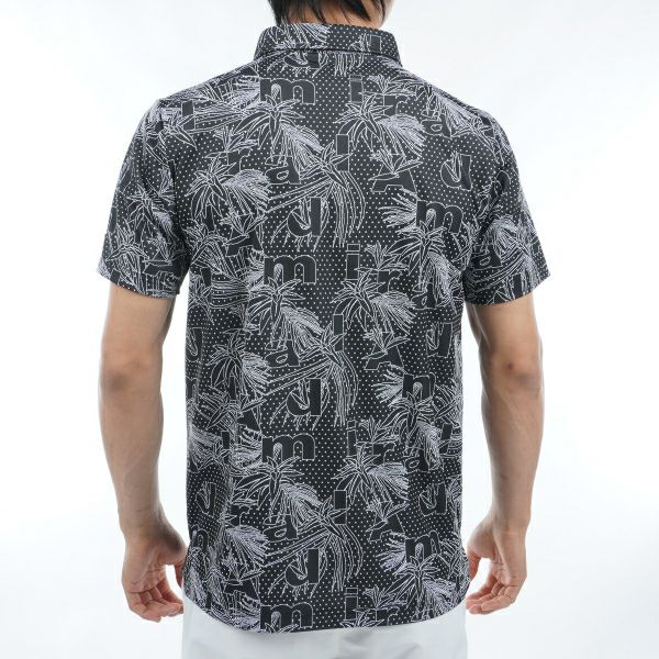 40％OFF】[アドミラル ゴルフ]メンズ リーフジャカード シャツ