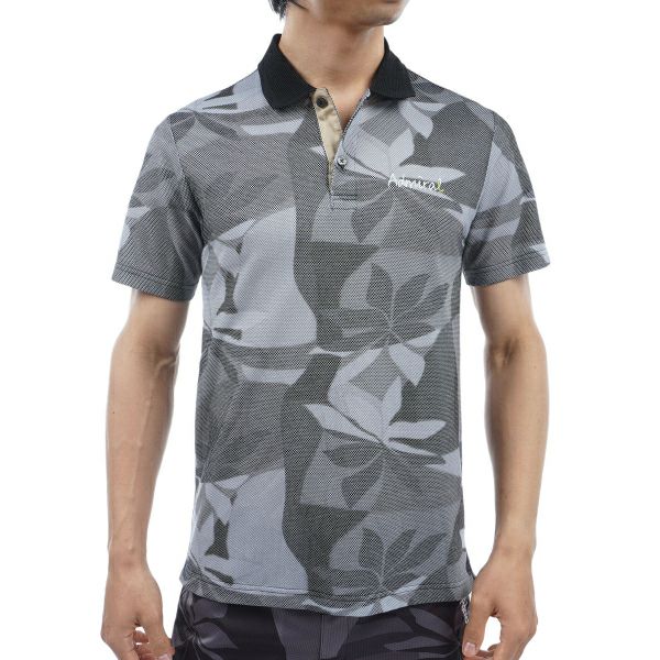 アドミラル ゴルフ Admiral GOLF メンズ メンズ リゾート柄 ポロシャツ ADMA435 詳細2