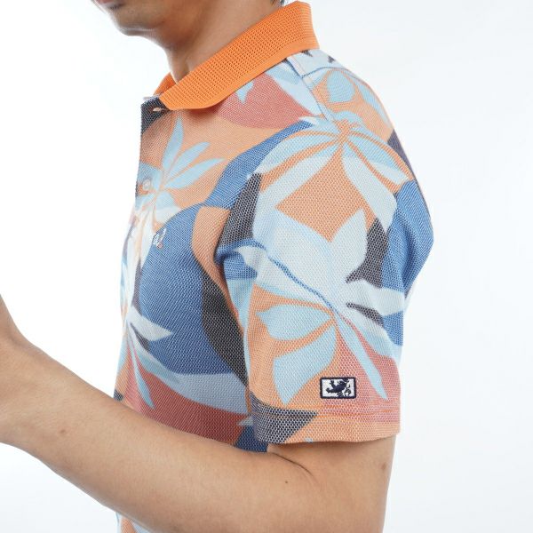 アドミラル ゴルフ Admiral GOLF メンズ メンズ リゾート柄 ポロシャツ ADMA435 詳細13