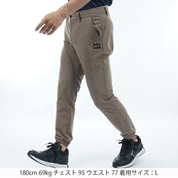 アドミラル ゴルフ Admiral GOLF メンズ メンズ バックディンプル テーパード イージーパンツ ADMA437 詳細4