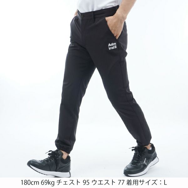 アドミラル ゴルフ Admiral GOLF メンズ メンズ バックディンプル テーパード イージーパンツ ADMA437 詳細8
