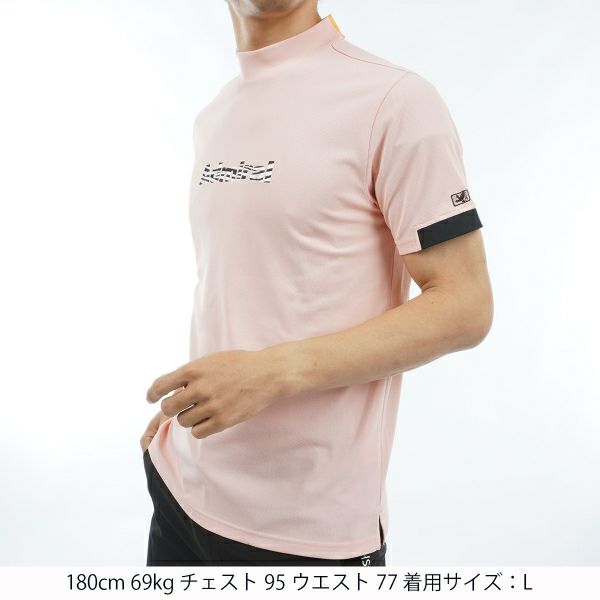 アドミラル ゴルフ Admiral GOLF メンズ メンズ ゼブラロゴ モックシャツ ADMA438 詳細11