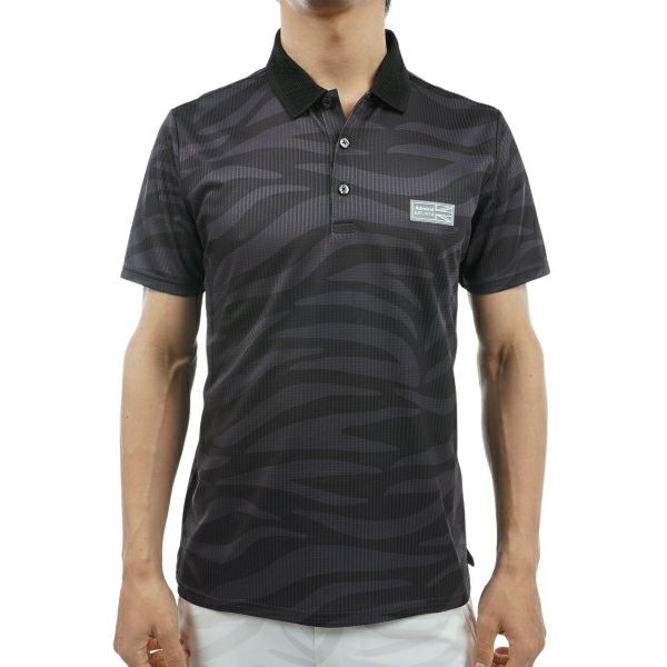 アドミラル ゴルフ Admiral GOLF メンズ メンズ ゼブラ柄 ポロシャツ ADMA439 詳細3