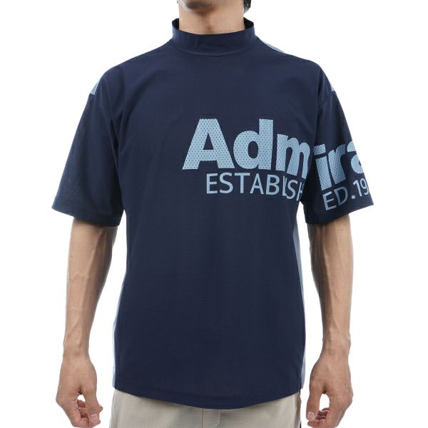 アドミラル ゴルフ Admiral GOLF メンズ メンズ フレックスドライ モックシャツ ADMA440 詳細3