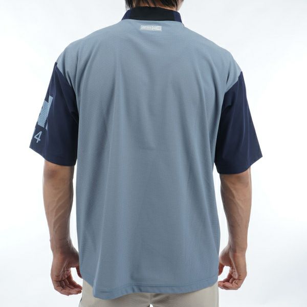 アドミラル ゴルフ Admiral GOLF メンズ メンズ フレックスドライ モックシャツ ADMA440 詳細9