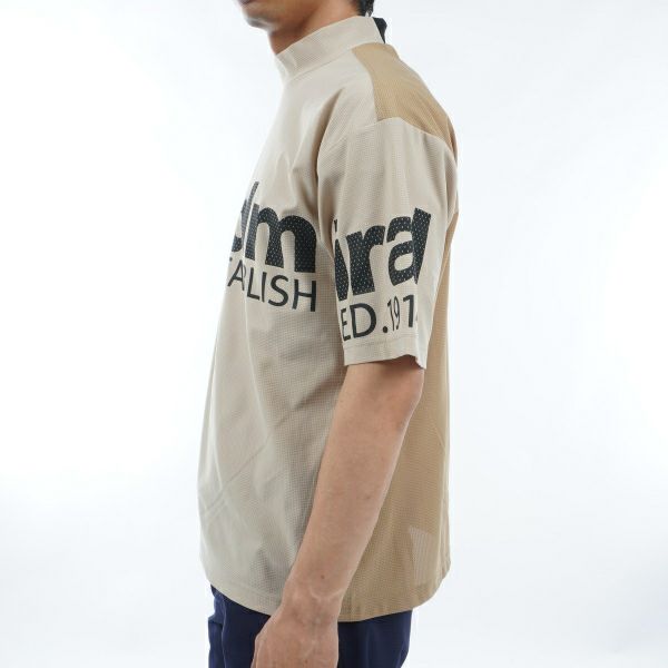 アドミラル ゴルフ Admiral GOLF メンズ メンズ フレックスドライ モックシャツ ADMA440 詳細10