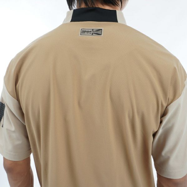 アドミラル ゴルフ Admiral GOLF メンズ メンズ フレックスドライ モックシャツ ADMA440 詳細14