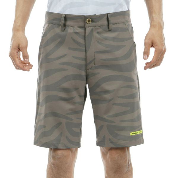 アドミラル ゴルフ Admiral GOLF メンズ メンズ バックディンプル ゼブラ柄 ショートパンツ ADMA442 詳細1