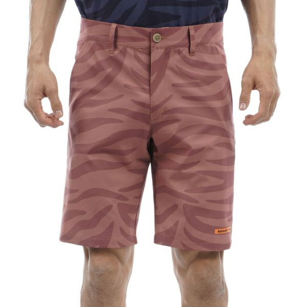 アドミラル ゴルフ Admiral GOLF メンズ メンズ バックディンプル ゼブラ柄 ショートパンツ ADMA442 詳細4