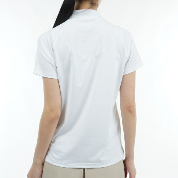 アドミラル ゴルフ Admiral GOLF レディース レディース ロゴエンボス モックシャツ ADLA403 詳細10