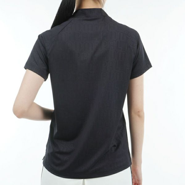 アドミラル ゴルフ Admiral GOLF レディース レディース ロゴエンボス モックシャツ ADLA403 詳細12