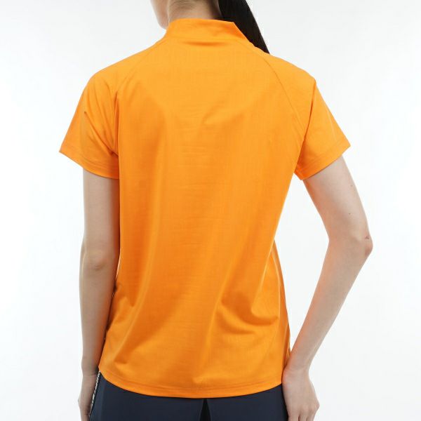 アドミラル ゴルフ Admiral GOLF レディース レディース ロゴエンボス モックシャツ ADLA403 詳細18