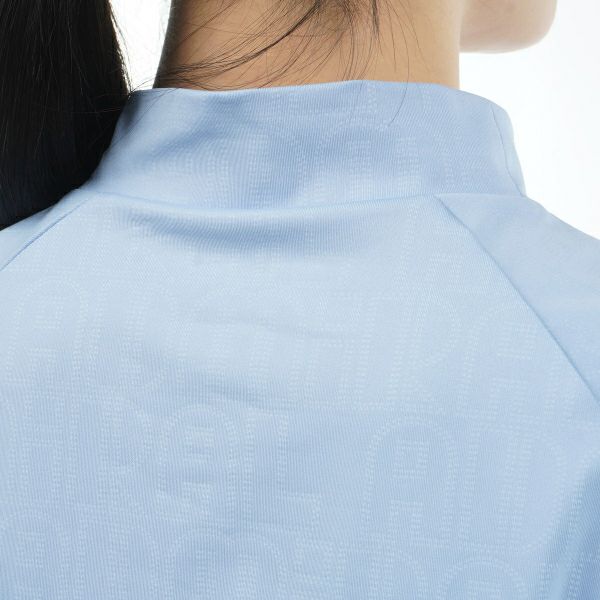 アドミラル ゴルフ Admiral GOLF レディース レディース ロゴエンボス モックシャツ ADLA403 詳細22