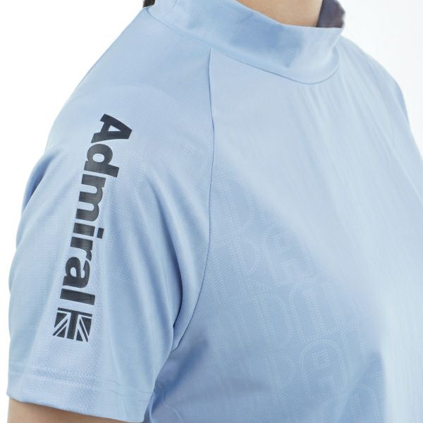 アドミラル ゴルフ Admiral GOLF レディース レディース ロゴエンボス モックシャツ ADLA403 詳細23