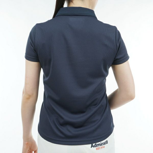 アドミラル ゴルフ Admiral GOLF レディース レディース フロントロゴ 衿付きTEE ADLA404 詳細6