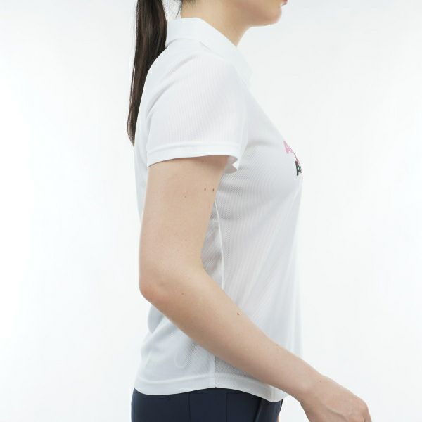アドミラル ゴルフ Admiral GOLF レディース レディース フロントロゴ 衿付きTEE ADLA404 詳細8