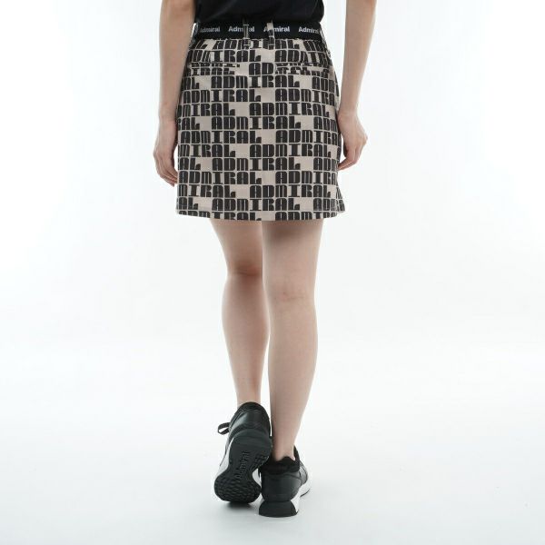 アドミラル ゴルフ Admiral GOLF レディース レディース ロゴモノグラム ストレッチスカート ADLA405 詳細9