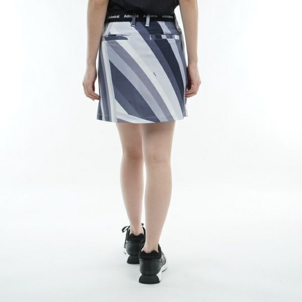 アドミラル ゴルフ Admiral GOLF レディース レディース アートプリント ストレッチスカート ADLA406 詳細6