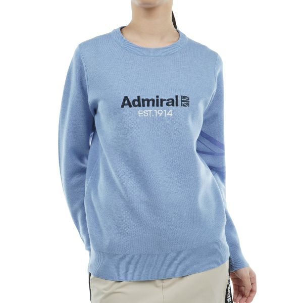 アドミラル ゴルフ Admiral GOLF レディース レディース ユニオンジャック クルーセーター ADLA408 詳細3