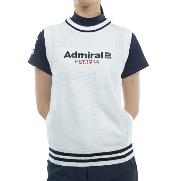 アドミラル ゴルフ Admiral GOLF レディース レディース ユニオンジャック クルーベスト ADLA409 詳細2