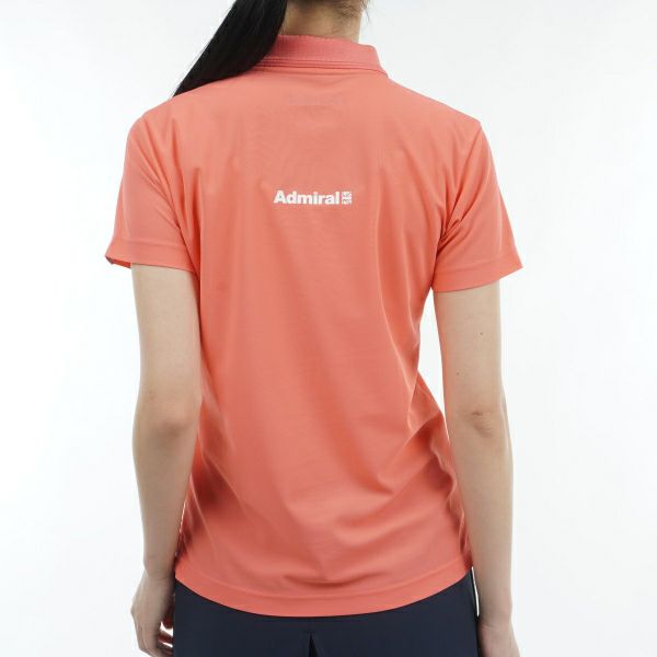 アドミラル ゴルフ Admiral GOLF レディース レディース リサイクルカノコ ロゴ ポロシャツ ADLA410 詳細10