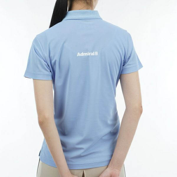 アドミラル ゴルフ Admiral GOLF レディース レディース リサイクルカノコ ロゴ ポロシャツ ADLA410 詳細20