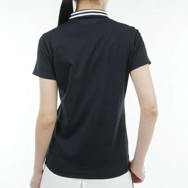 アドミラル ゴルフ Admiral GOLF レディース レディース ロゴジャカード ポロシャツ ADLA411 詳細6