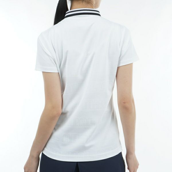 アドミラル ゴルフ Admiral GOLF レディース レディース ロゴジャカード ポロシャツ ADLA411 詳細8