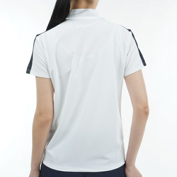 アドミラル ゴルフ Admiral GOLF レディース レディース メタルロゴ モックシャツ ADLA412 詳細9