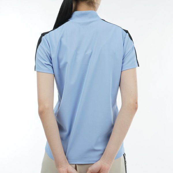 アドミラル ゴルフ Admiral GOLF レディース レディース メタルロゴ モックシャツ ADLA412 詳細13