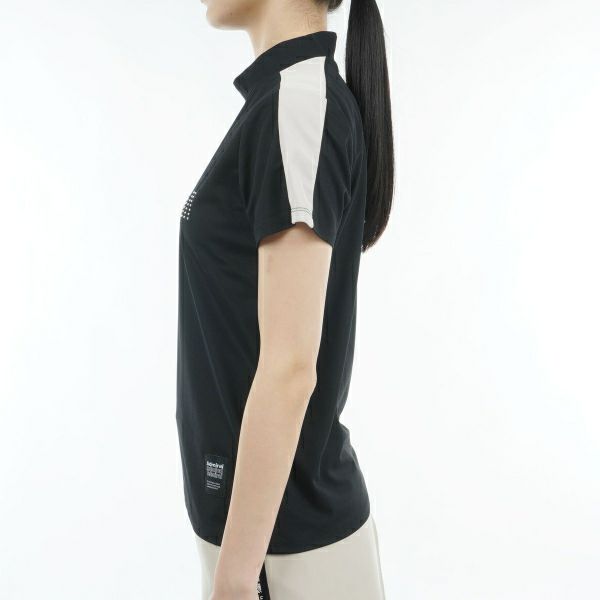 アドミラル ゴルフ Admiral GOLF レディース レディース メタルロゴ モックシャツ ADLA412 詳細16