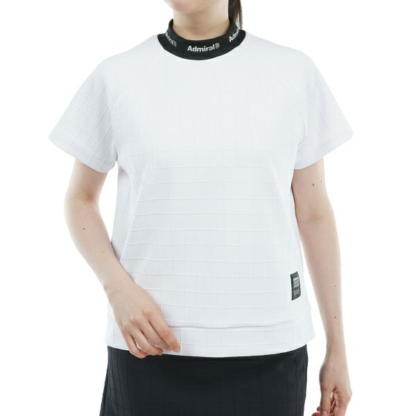 アドミラル ゴルフ Admiral GOLF レディース レディース グリッドオーバー モックシャツ ADLA416 詳細2