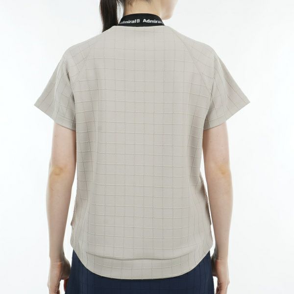 アドミラル ゴルフ Admiral GOLF レディース レディース グリッドオーバー モックシャツ ADLA416 詳細6