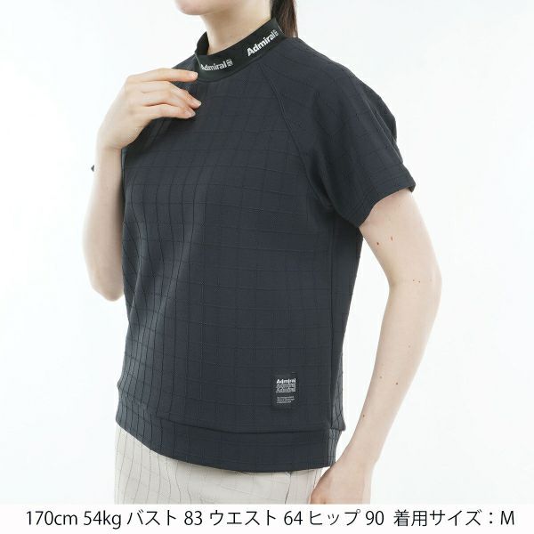 アドミラル ゴルフ Admiral GOLF レディース レディース グリッドオーバー モックシャツ ADLA416 詳細9