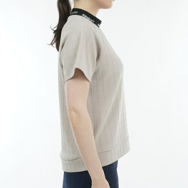 アドミラル ゴルフ Admiral GOLF レディース レディース グリッドオーバー モックシャツ ADLA416 詳細14