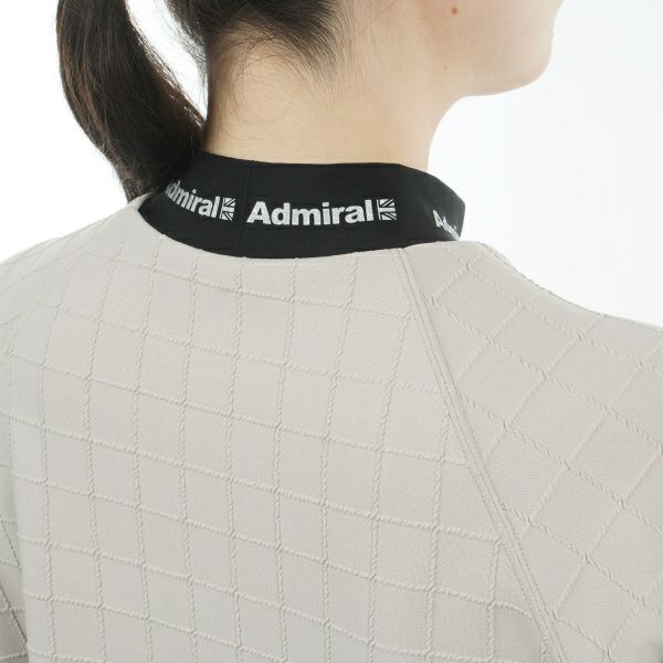 アドミラル ゴルフ Admiral GOLF レディース レディース グリッドオーバー モックシャツ ADLA416 詳細16