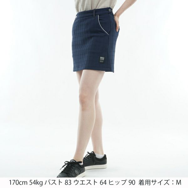 アドミラル ゴルフ Admiral GOLF レディース レディース グリッド ストレッチスカート ADLA417 詳細5