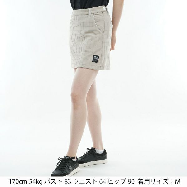 アドミラル ゴルフ Admiral GOLF レディース レディース グリッド ストレッチスカート ADLA417 詳細11