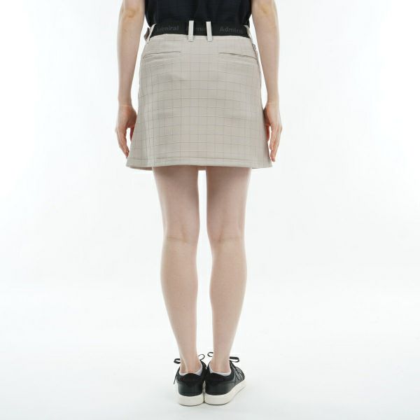 アドミラル ゴルフ Admiral GOLF レディース レディース グリッド ストレッチスカート ADLA417 詳細12