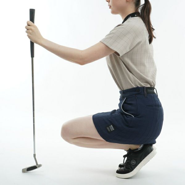 アドミラル ゴルフ Admiral GOLF レディース レディース グリッド ストレッチスカート ADLA417 詳細15