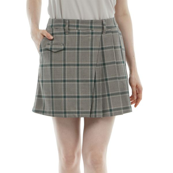 アドミラル ゴルフ Admiral GOLF レディース レディース プリーツ キュロットスカート ADLA418 詳細1