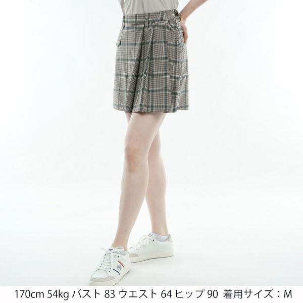 アドミラル ゴルフ Admiral GOLF レディース レディース プリーツ キュロットスカート ADLA418 詳細4