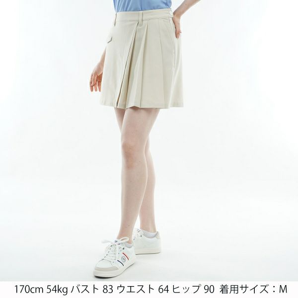 アドミラル ゴルフ Admiral GOLF レディース レディース プリーツ キュロットスカート ADLA418 詳細6