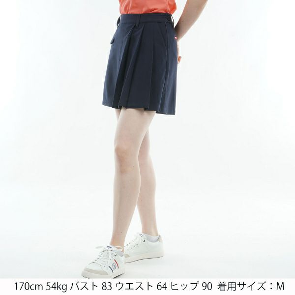 アドミラル ゴルフ Admiral GOLF レディース レディース プリーツ キュロットスカート ADLA418 詳細8