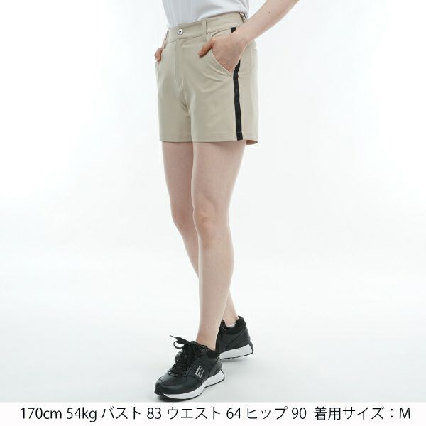 アドミラル ゴルフ Admiral GOLF レディース レディース 4WAYツイル ショートパンツ ADLA420 詳細12