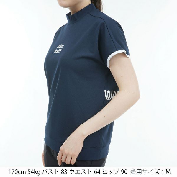 アドミラル ゴルフ Admiral GOLF レディース レディース ドライカノコ モックシャツ ADLA423 詳細12