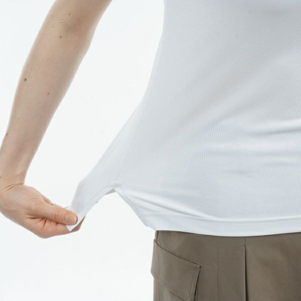 アドミラル ゴルフ Admiral GOLF レディース レディース ゼブラモチーフ リブポロシャツ ADLA425 詳細15