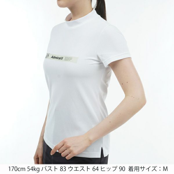 アドミラル ゴルフ Admiral GOLF レディース レディース ゼブラロゴ モックシャツ ADLA426 詳細7