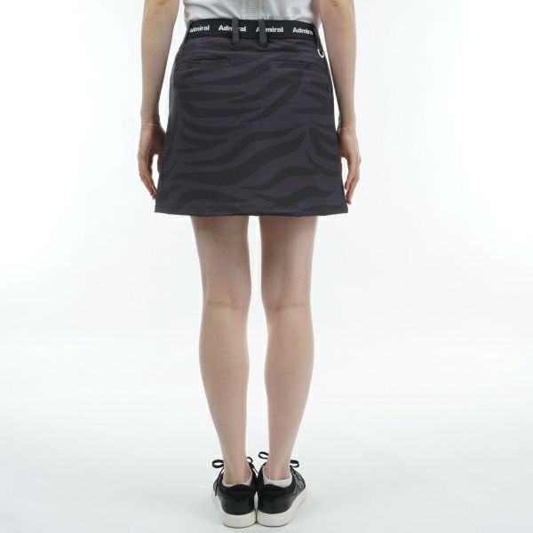 アドミラル ゴルフ Admiral GOLF レディース レディース バックディンプル ゼブラ柄スカート ADLA427 詳細11